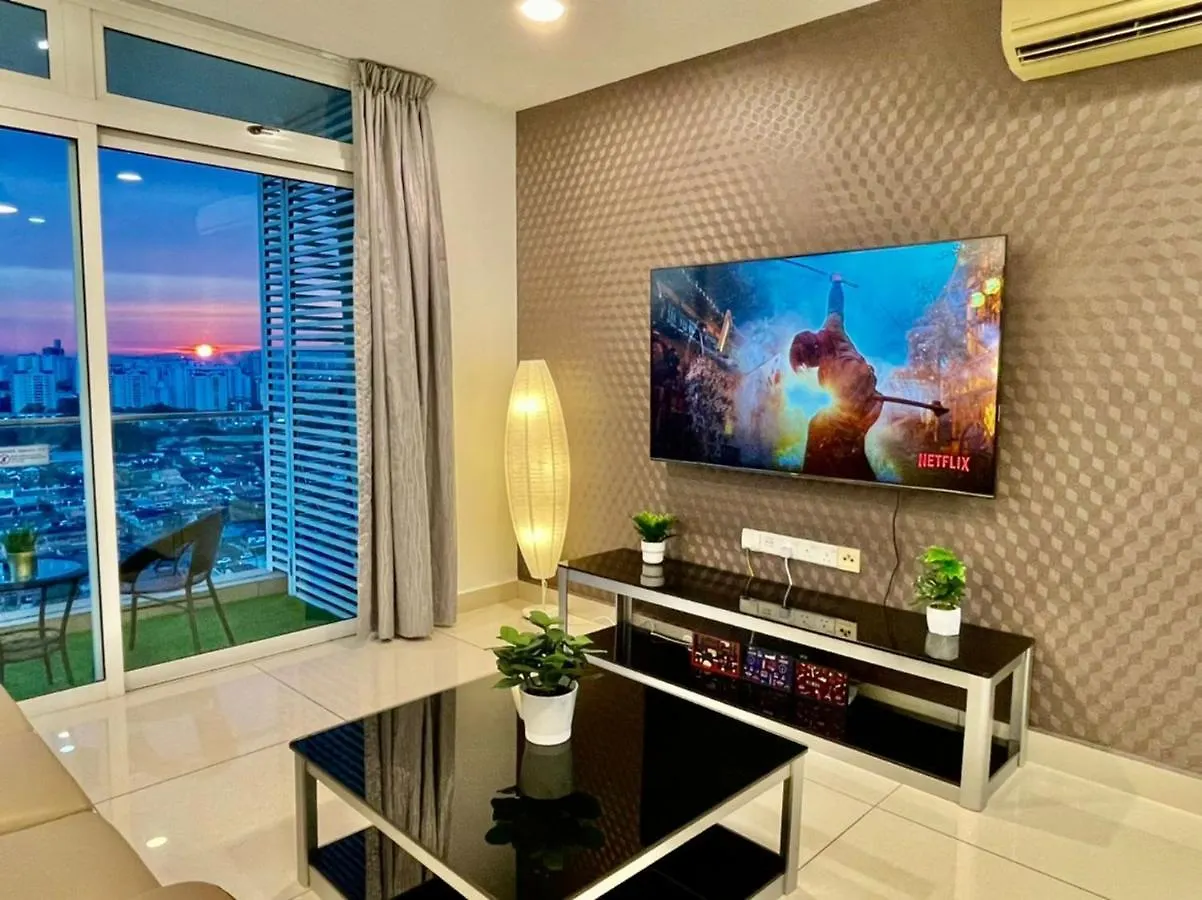 Apartment Ksl City Mall 7-10Pax -2Bedroom-Netflix-Smart Tv65Inch Johor Bahru Ma­lay­sia